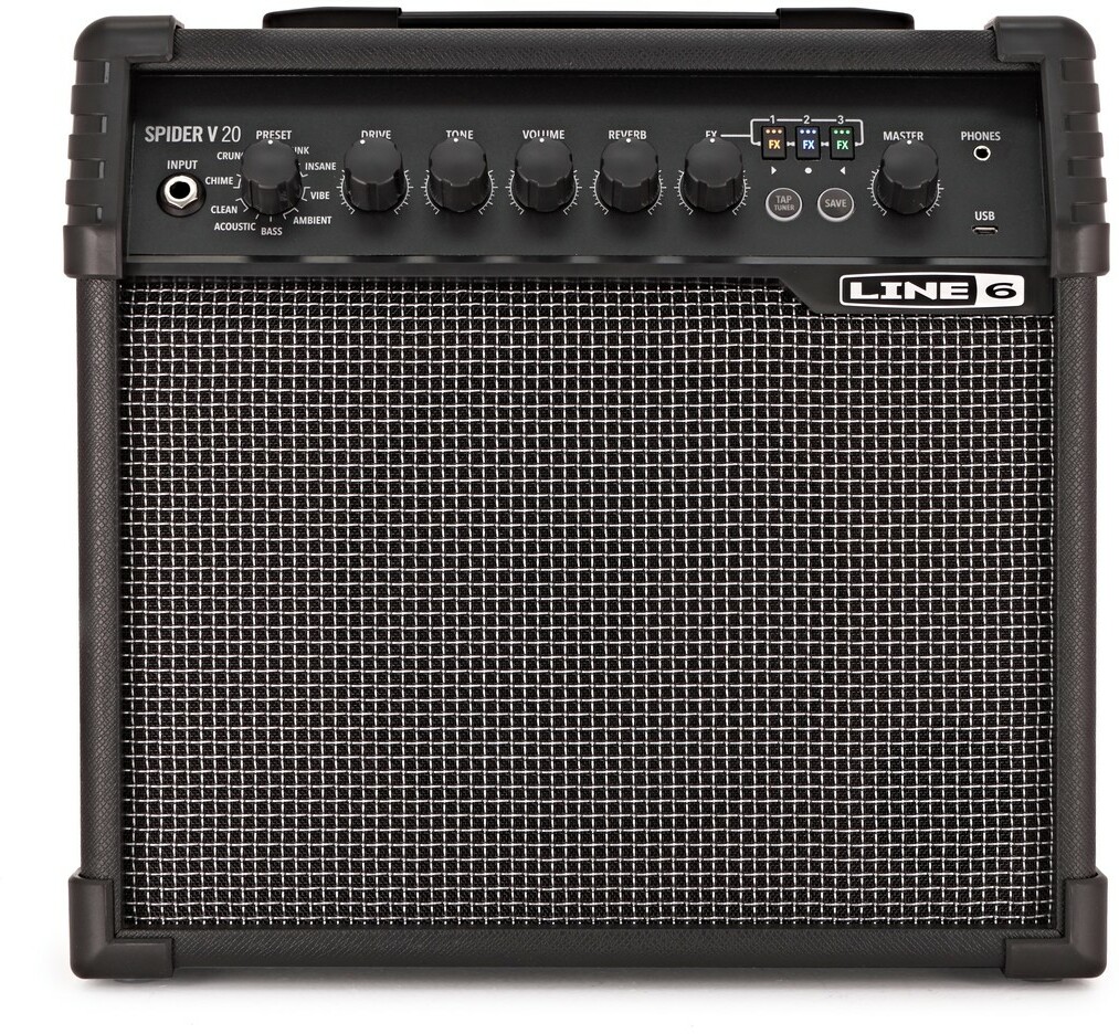 Line 6 Spider V 20 20w 1x8 - Electric guitar combo amp - Main picture