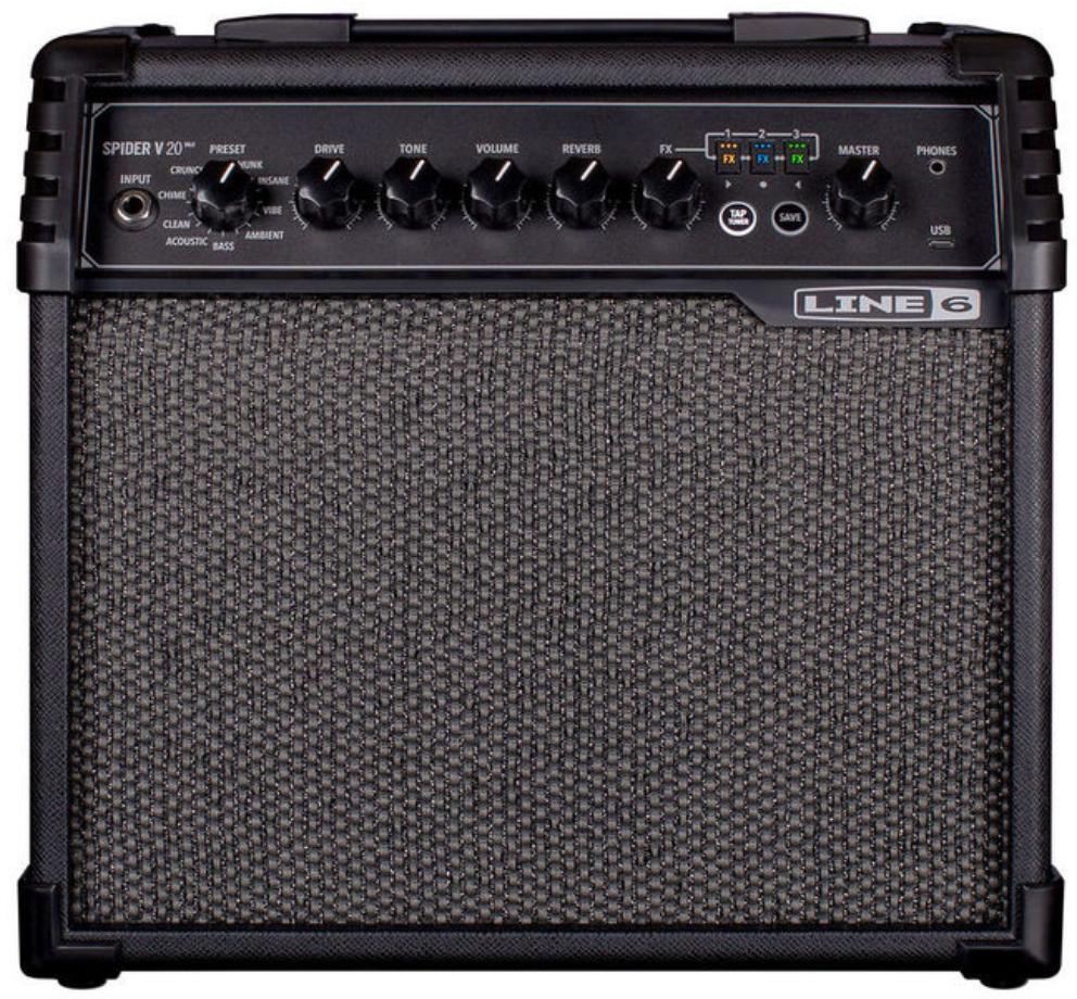 Electric guitar combo amp Line 6 Spider V 20 MkII