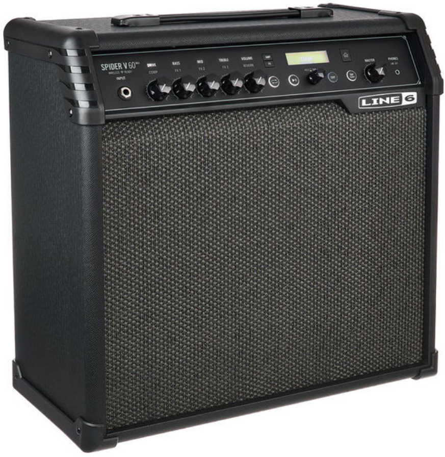 Line 6 Spider V 60 Mkii 60w 1x10 2019 - Electric guitar combo amp - Main picture
