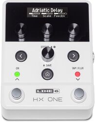 Multieffect for electric guitar Line 6 HX One Limited Edition White