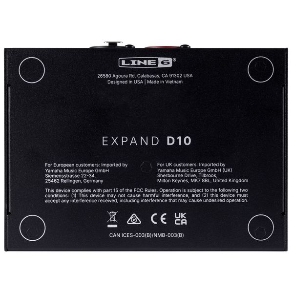 Line 6 Helix Expand D10 - Switch pedal - Variation 3