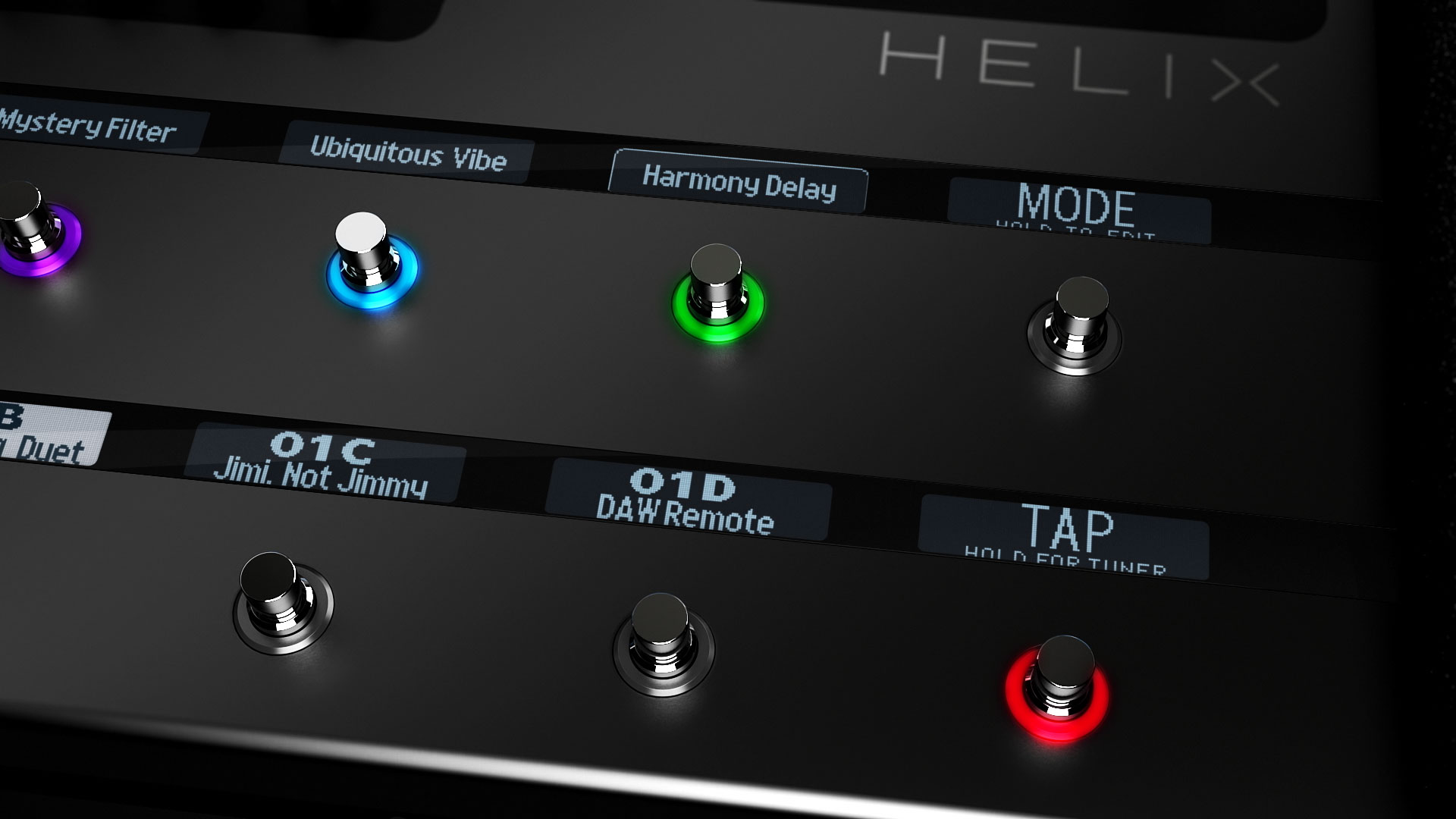 Line 6 Helix Floor Guitar Processor - Guitar amp modeling simulation - Variation 2
