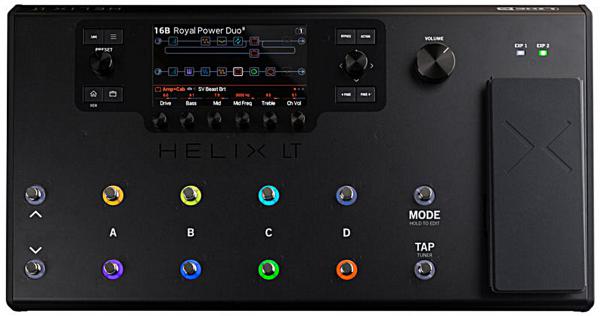 Multieffect for electric guitar Line 6 Helix LT