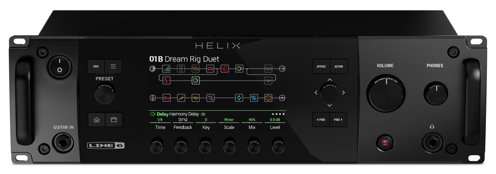 Line 6 Helix Rack - Guitar amp modeling simulation - Variation 1