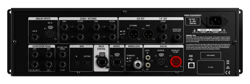 Line 6 Helix Rack - Guitar amp modeling simulation - Variation 2