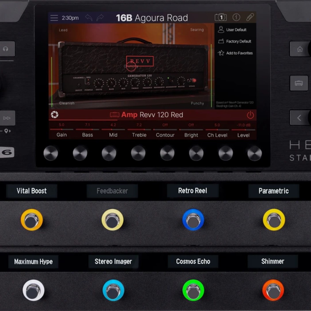 Line 6 Helix Stadium Floor - Guitar amp modeling simulation - Variation 1