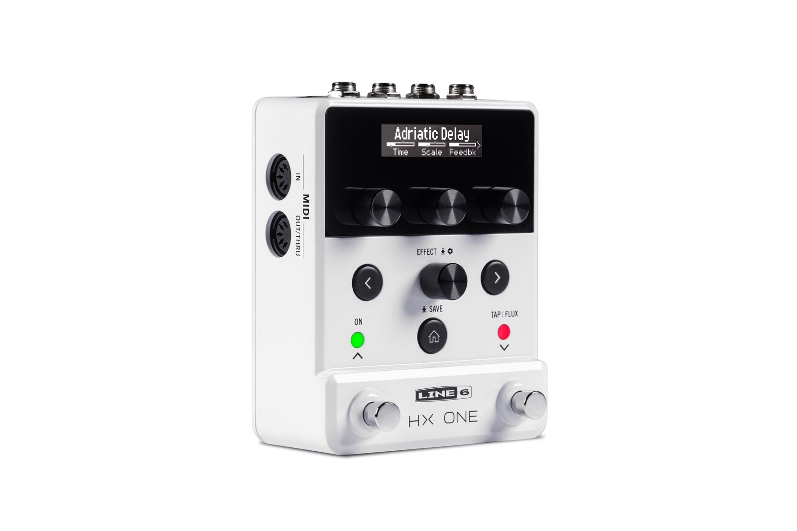 Line 6 Hx One Effects Processor Limited Edition White - Multieffect for electric guitar - Variation 4