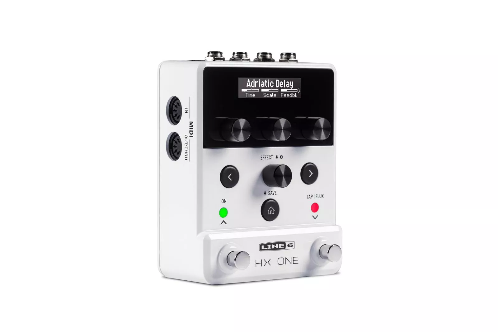 Line 6 HX One Limited Edition White Multieffect for electric guitar