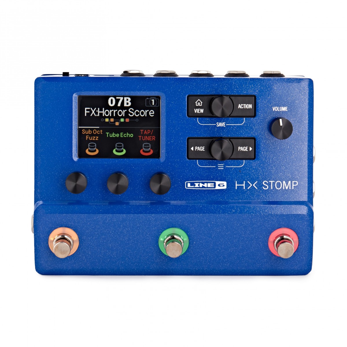 Line 6 HX STOMP BLUE LTD Multieffect for electric guitar