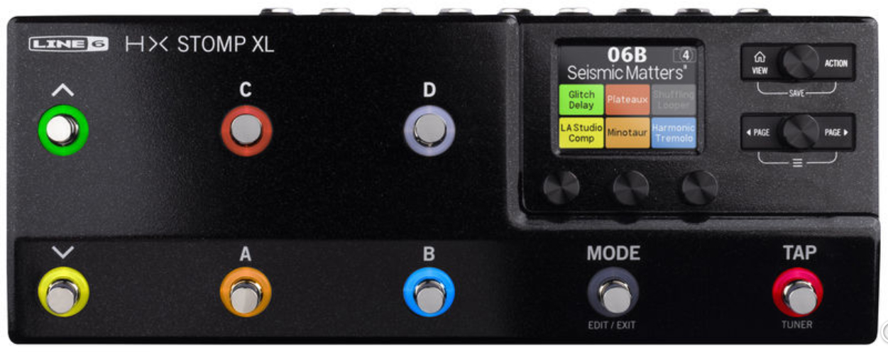 HX Stomp XL Guitar amp modeling simulation Line 6