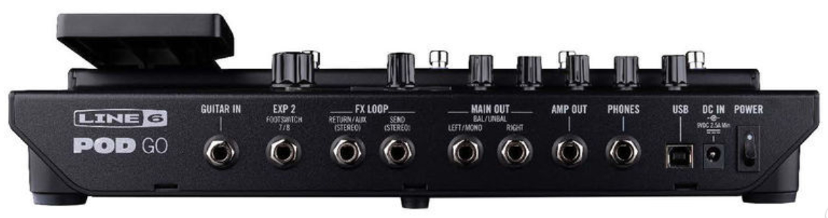 Line 6 POD Go Guitar amp modeling simulation