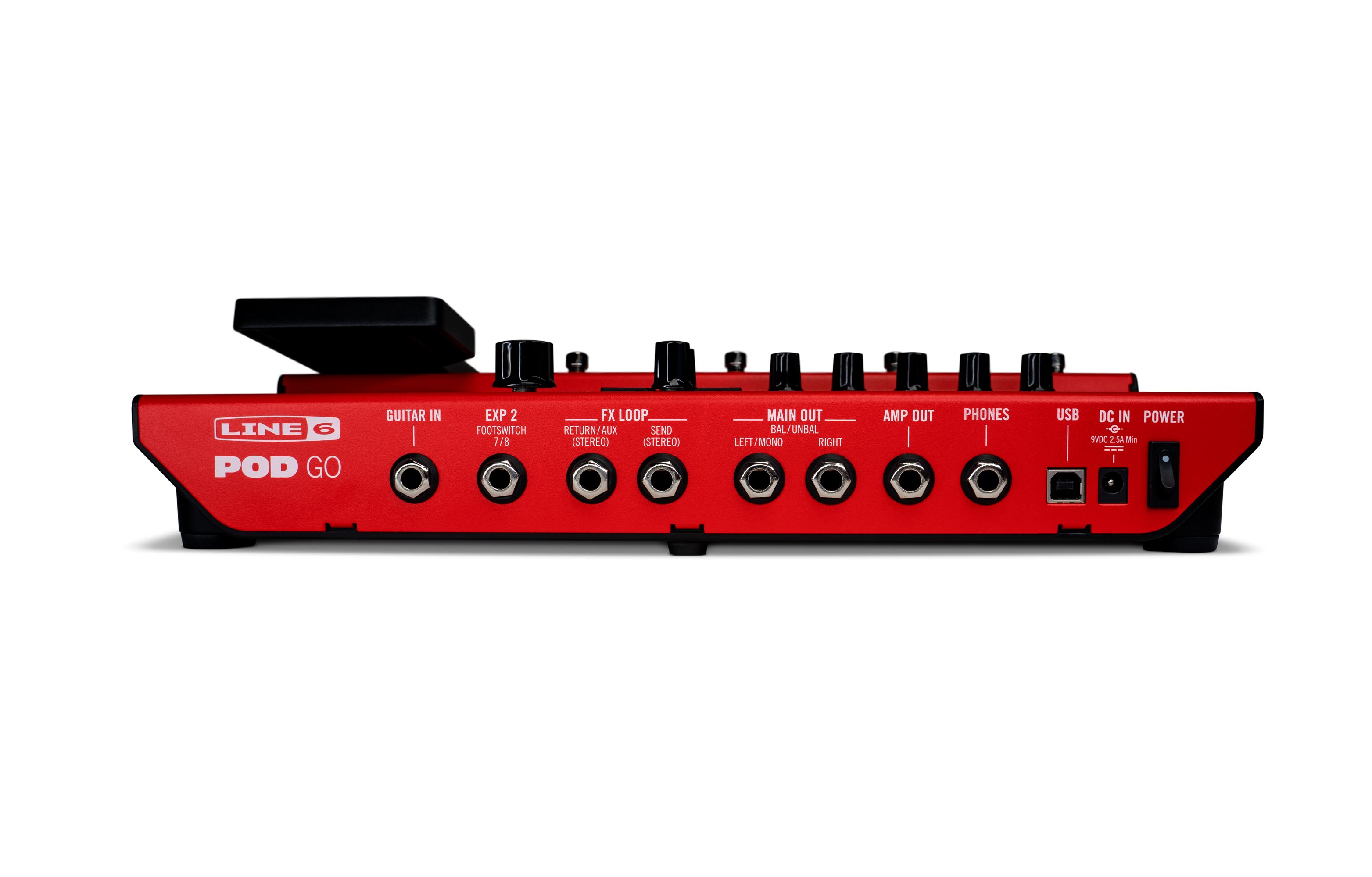 Line 6 Pod Go Limited Edition Red - Guitar amp modeling simulation - Variation 1