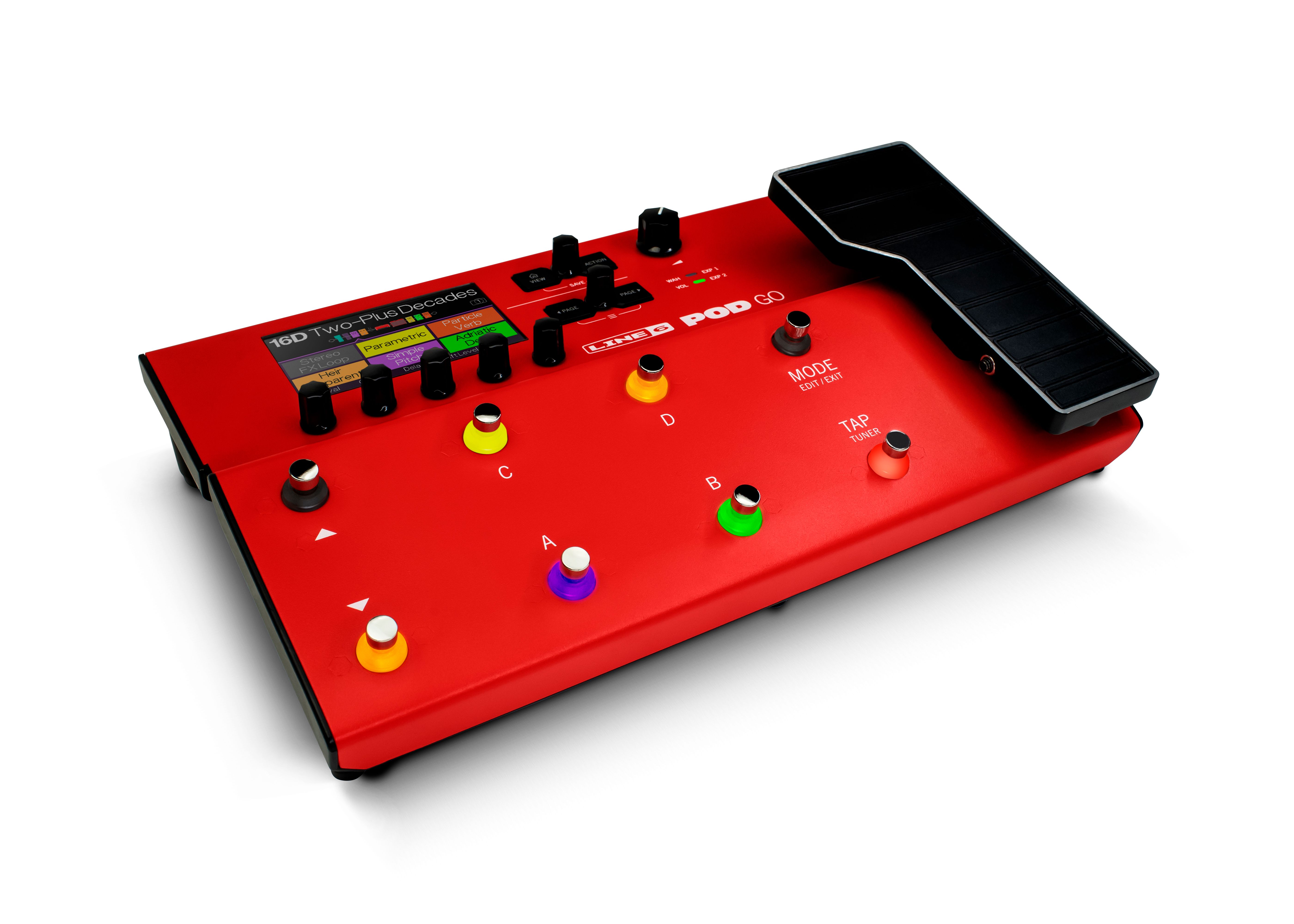 Line 6 Pod Go Limited Edition Red - Guitar amp modeling simulation - Variation 3