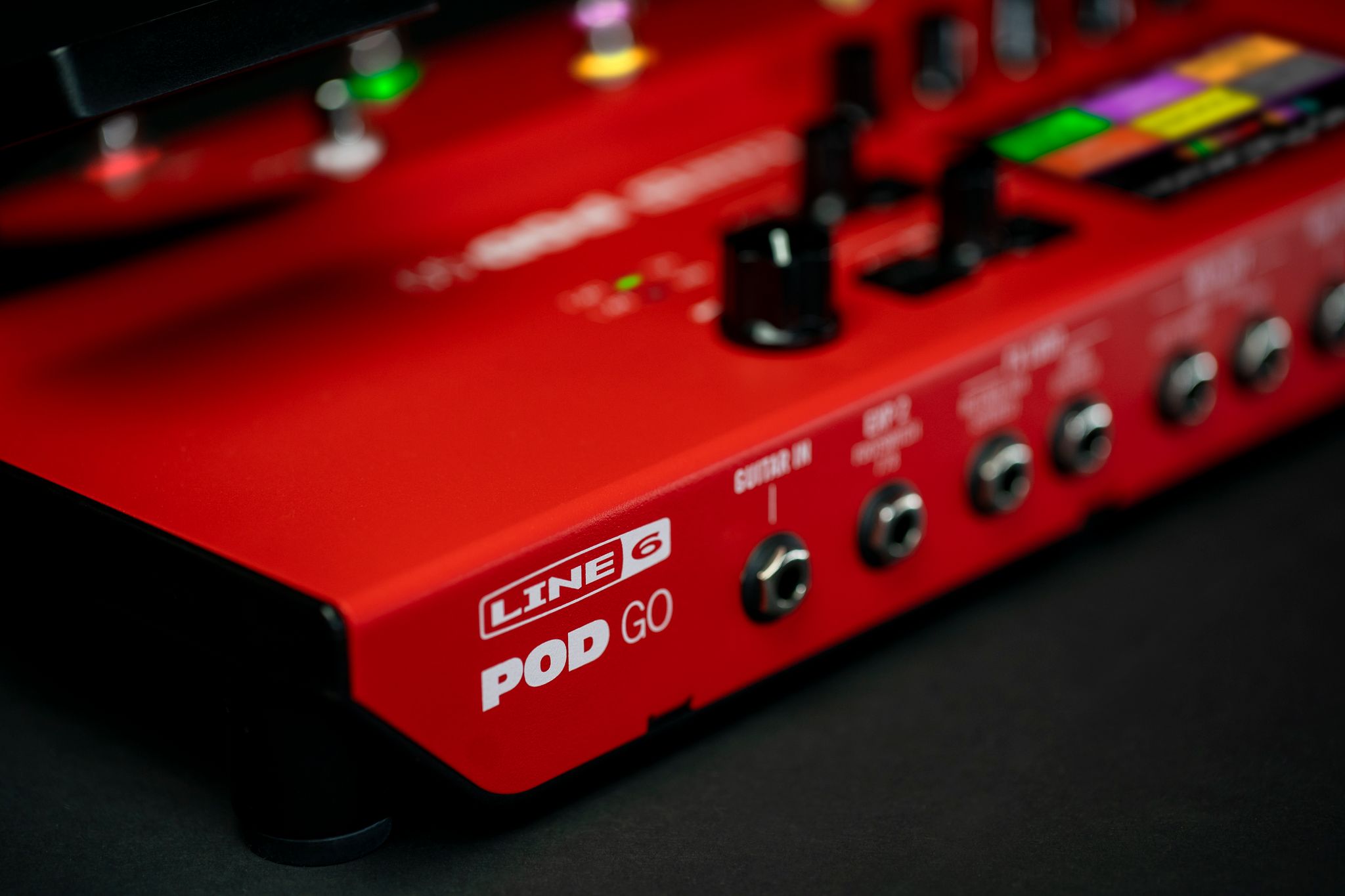 Line 6 Pod Go Limited Edition Red - Guitar amp modeling simulation - Variation 5