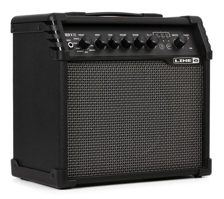 Line 6 Spider V 20 20w 1x8 - Electric guitar combo amp - Variation 1