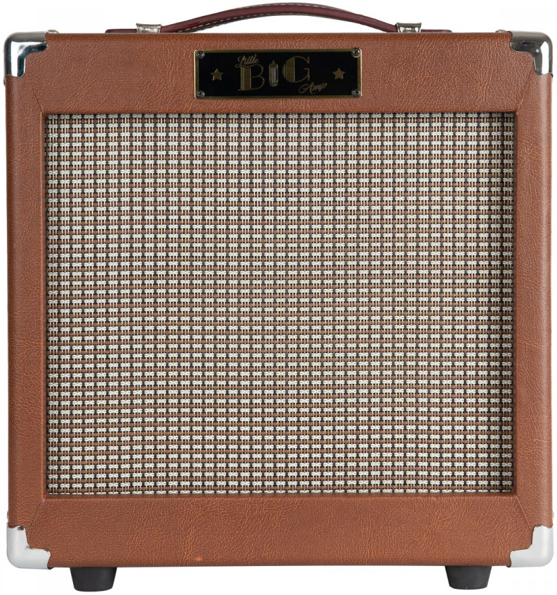 Little Big Amp Lb-5 Phase 2 5w 1x8 Brown - Electric guitar combo amp - Main picture