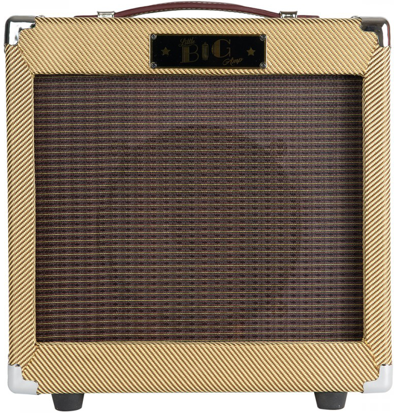 Little Big Amp Lb-5 Phase 2 5w 1x8 Tweed - Electric guitar combo amp - Main picture