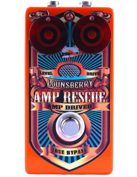 Overdrive, distortion, fuzz effect pedal for bass Lounsberry pedals ARO-1 Amp Rescue Overdrive Standard
