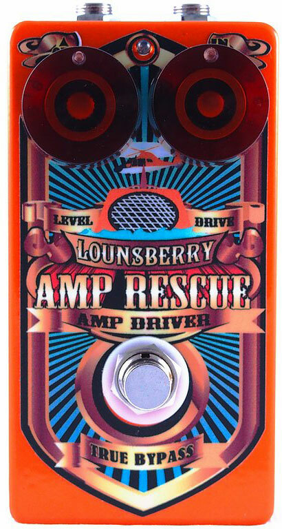 Lounsberry Pedals Aro-1 Amp Rescue Overdrive Standard - Overdrive, distortion, fuzz effect pedal for bass - Main picture
