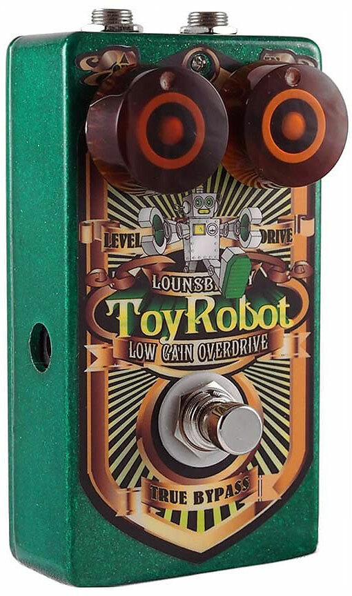 Lounsberry Pedals Tro-1 Toy Robot Overdrive Standard - Overdrive, distortion & fuzz effect pedal - Main picture