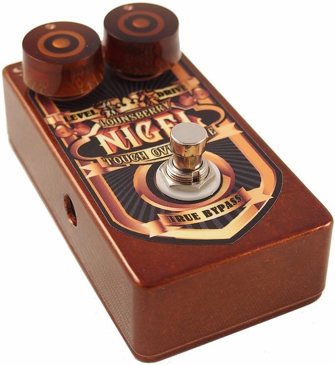 Lounsberry Pedals Ngo-1 Nigel Touch Overdrive Standard - Overdrive, distortion & fuzz effect pedal - Variation 1