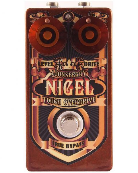 Overdrive, distortion & fuzz effect pedal Lounsberry pedals NGO-20 Nigel Touch Overdrive Handwired