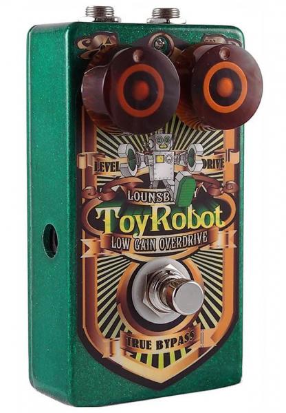 Overdrive, distortion & fuzz effect pedal Lounsberry pedals TRO-20 Toy Robot Overdrive Handwired