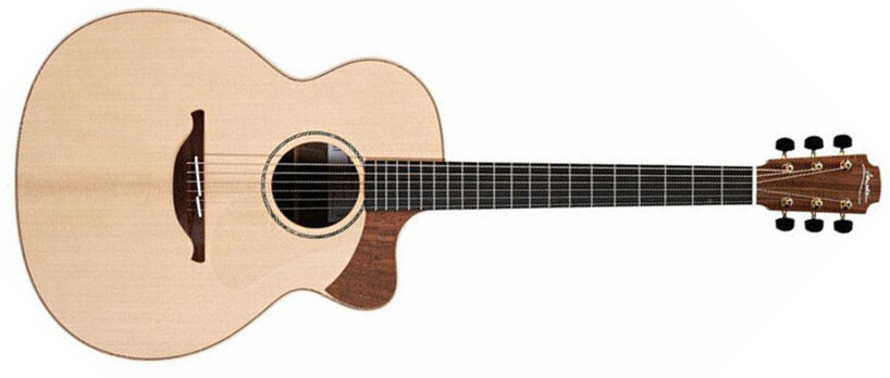 Lowden Thomas Leeb Signature Jumbo Epicea Noyer Eb - Natural - Acoustic guitar & electro - Main picture