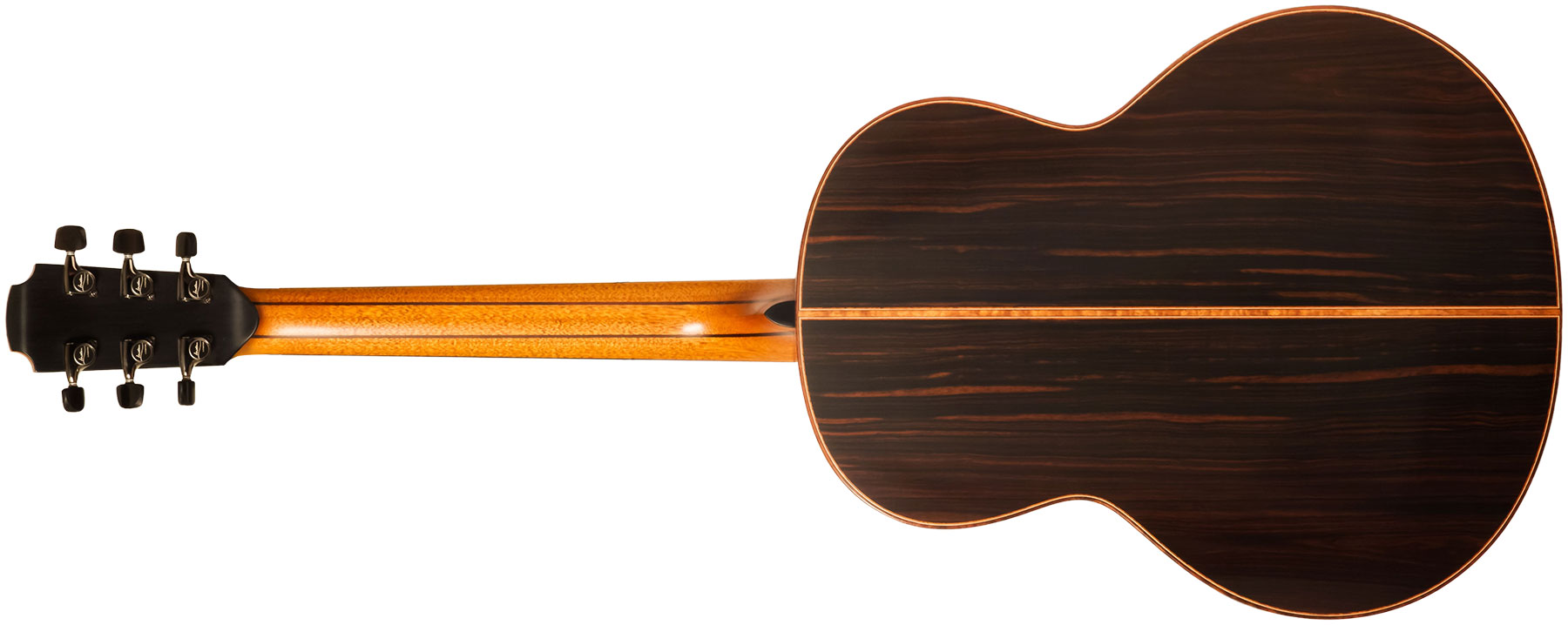 Lowden Custom Shop F50 Auditorium Sinker Redwood Macassar Ebony Eb #26347 - Natural - Folk guitar - Variation 1