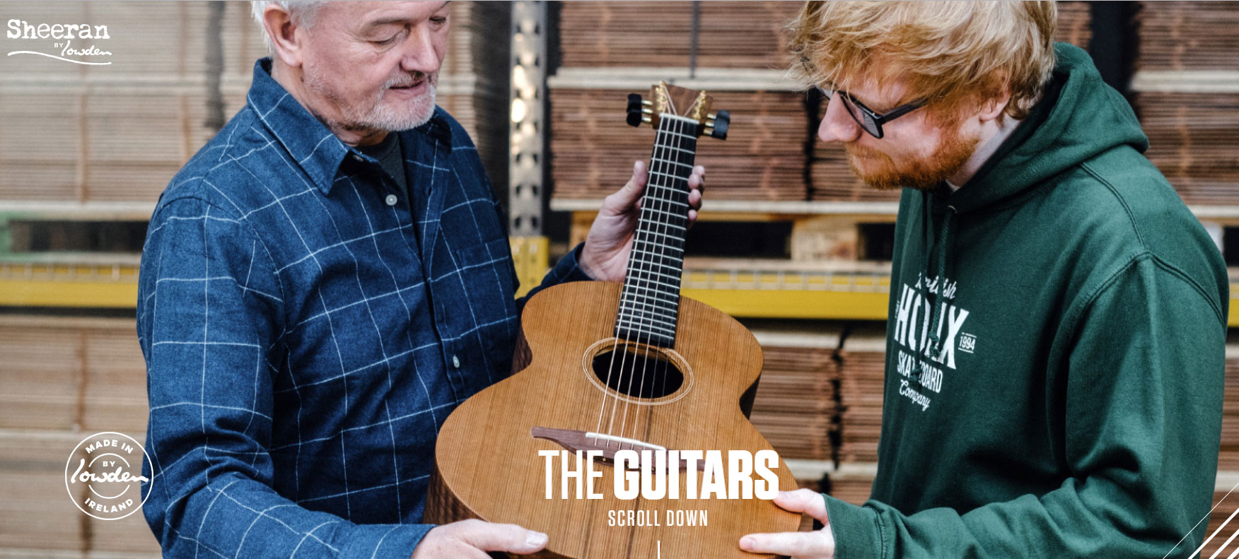 Sheeran by lowden S02 +Bag - natural satin Acoustic guitar & electro