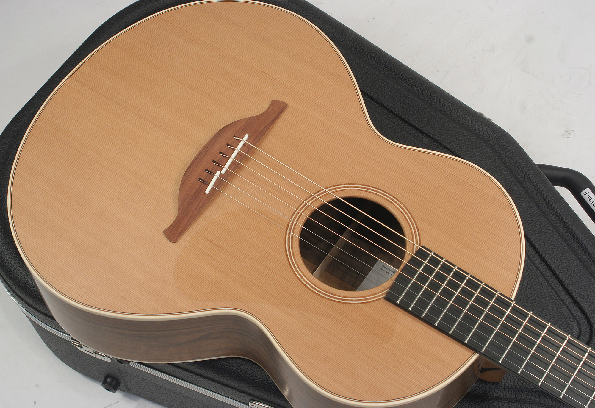 Lowden S23 Cw/c Original Orchestra Model Om Cedre Noyer - Natural - Acoustic guitar & electro - Variation 4