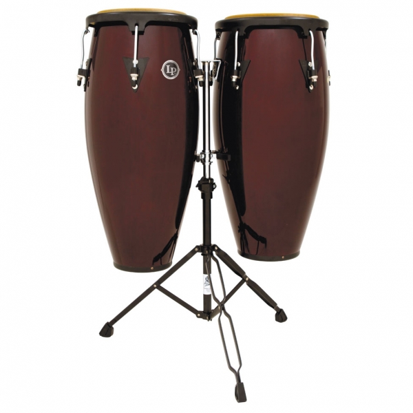 Lp Set Congas Aspire LPA647DW 11 + 12 Dark Wood Conga