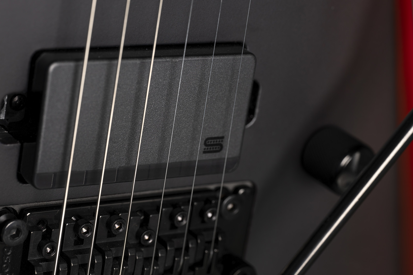 Ltd Arrow Black Metal Series Fr 1h Eb - Black Red Burst Satin - Metal electric guitar - Variation 4