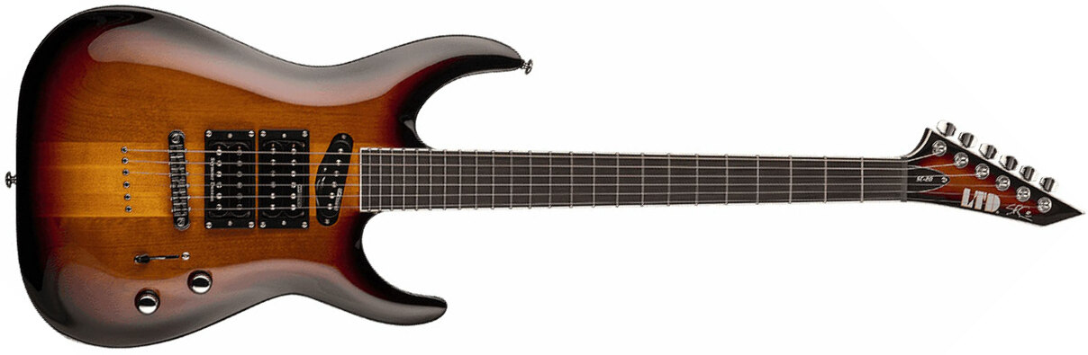 Ltd Stephen Carpenter Sc-20 Signature Hhs Ht Eb - 3-tone Burst - 7 string electric guitar - Main picture