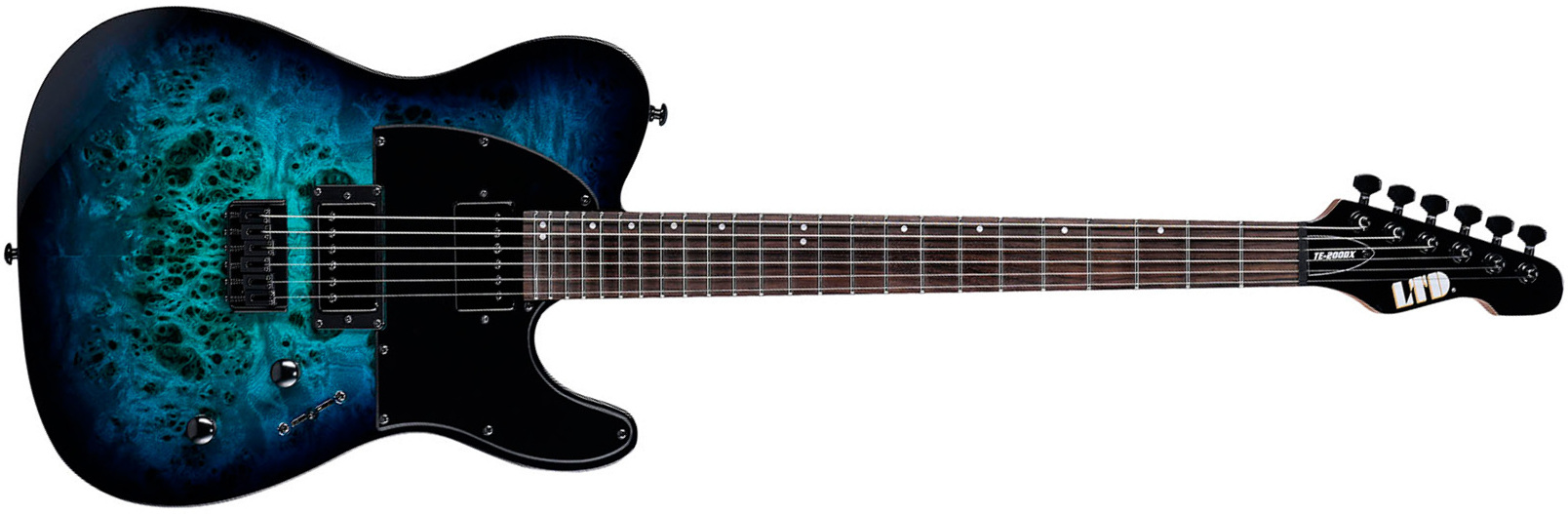 Ltd Te200dx 2h Ht Rw - Blue Burst - Tel shape electric guitar - Main picture