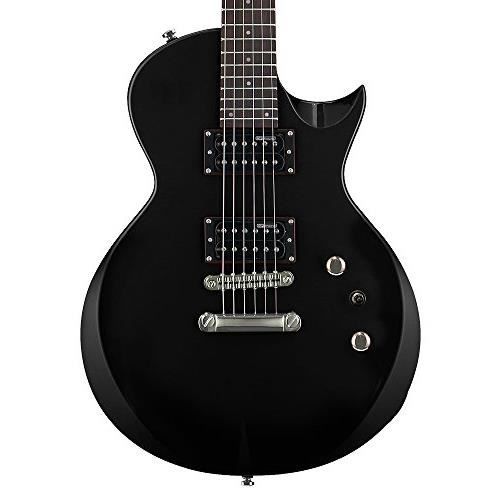 Ltd Ec-10 Kit Hh Ht Rw +housse - Black - Single cut electric guitar - Variation 5