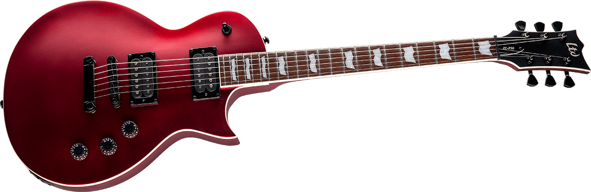 Ltd EC 256 candy apple red Metal electric guitar