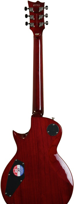 Ltd Ec-256fm Hh Ht Rw - Cherry Sunburst - Single cut electric guitar - Variation 3