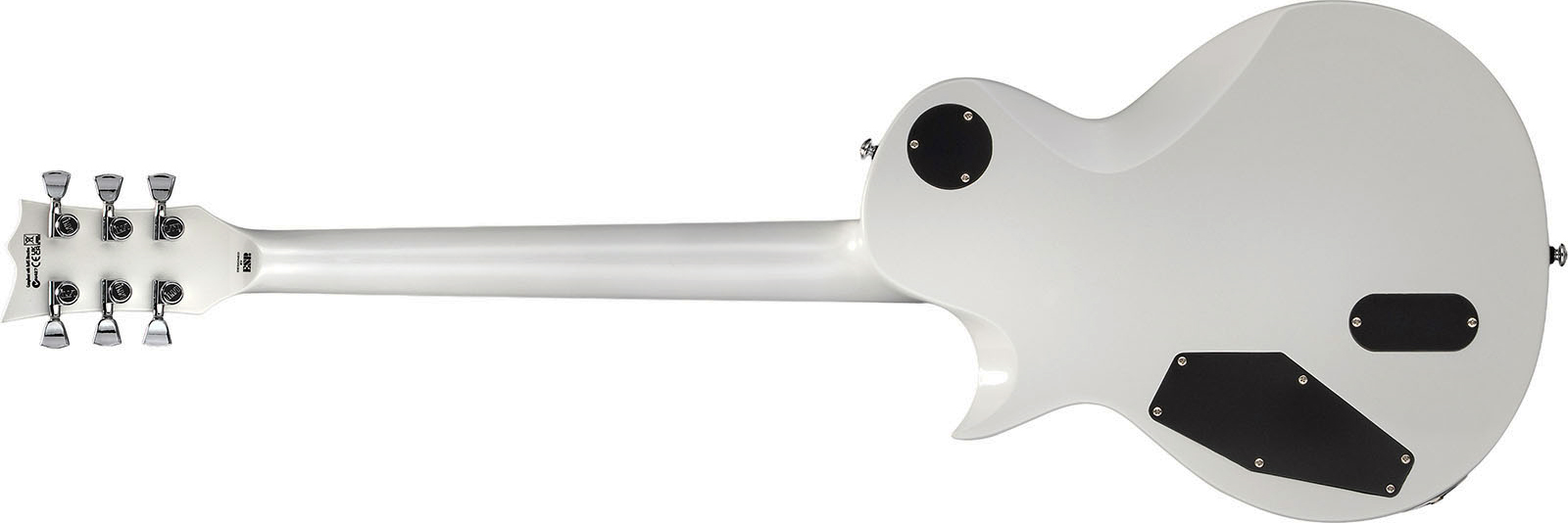 Ltd Ec1000 2h Fishman Fluence Ht Eb - Pearl White - Single cut electric guitar - Variation 1