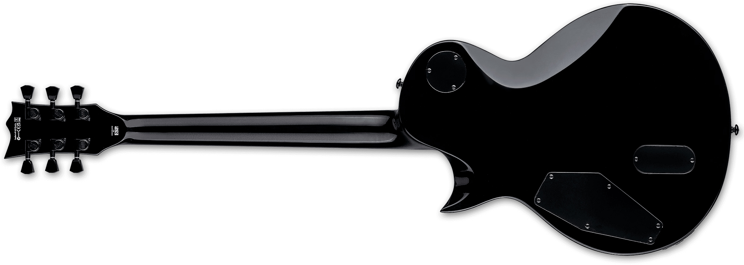 Ltd Ec400qm 2h Emg Ht Rw - See Through Black Sunburst - Single cut electric guitar - Variation 2