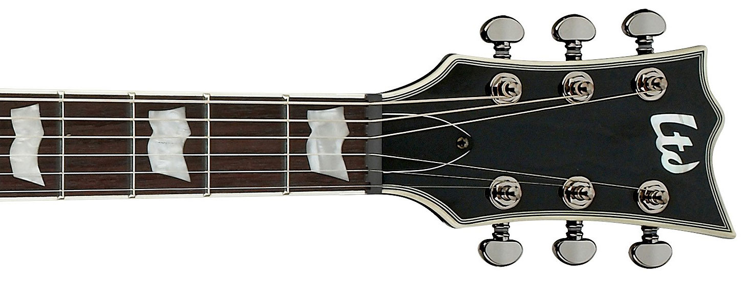 Ltd Ec-401 Hh Emg Ht Rw - Black - Single cut electric guitar - Variation 3