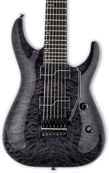 7 string electric guitar Ltd Buz McGrath BUZ-7 - See thru black