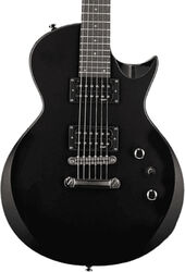 Single cut electric guitar Ltd EC-10 Kit +Bag - Black