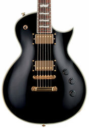 Single cut electric guitar Ltd EC-256 - Black