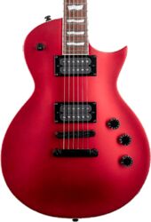 Metal electric guitar Ltd EC-256 - candy apple red