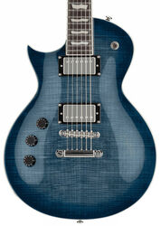 Left-handed electric guitar Ltd EC-256FM LH Left Hand - Cobalt blue