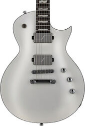 Single cut electric guitar Ltd EC-1000 - pearl white