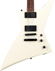 Metal electric guitar Ltd EX-200 - Olympic white