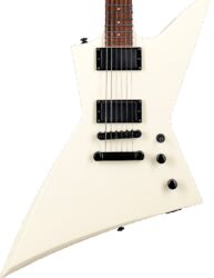 Metal electric guitar Ltd EX-200 - olympic white