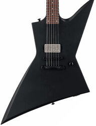 Metal electric guitar Ltd EX-201 - Black satin